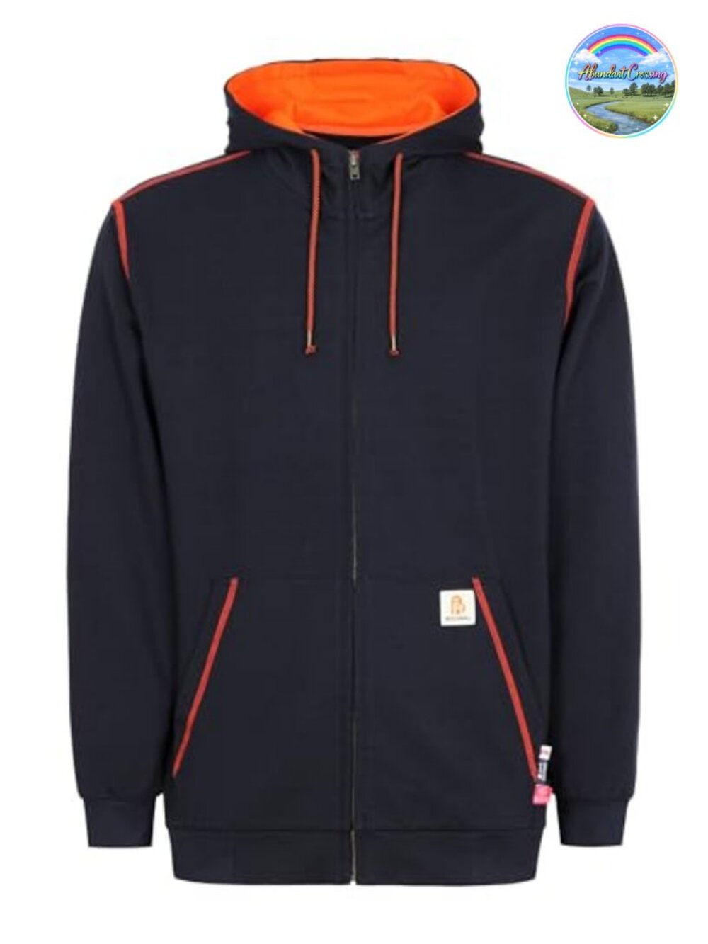 Flame Resistant FR Hoodie Full Zip 100% Cotton Lightweight HRC2 Cat2